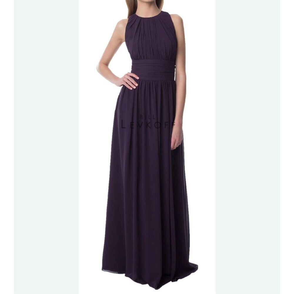 Bill Levkoff Bridesmaid 974 Plum Dreas